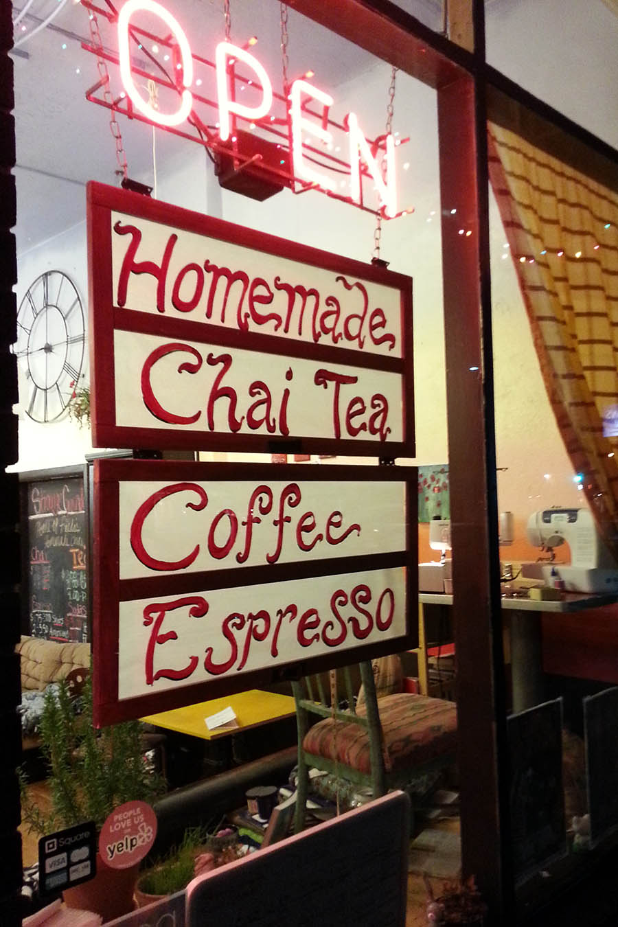 Strange Grounds makes the best damned chai you've ever had, and one strong ass cup of wake the fuck up.